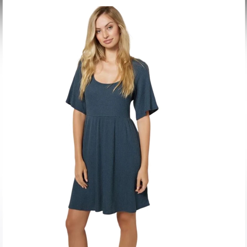 O’Neill Coastal Skater Dress Blue size Small